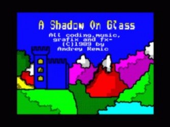 A Shadow On Glass (1989)(Psychaedelic Hedgehog Software) Rom